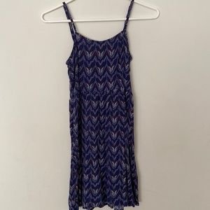 H & M divided US size 4 patterned dress